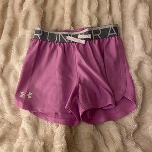 UA Classic Purple Shorts